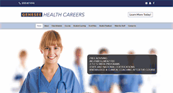Desktop Screenshot of geneseehealthcareers.org